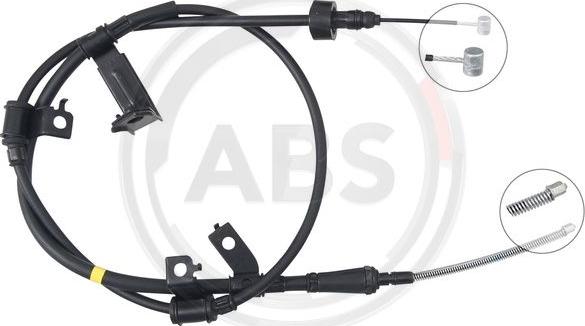 A.B.S. K17510 - Cable, parking brake onlydrive.pro