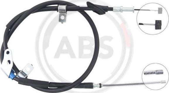 A.B.S. K17582 - Cable, parking brake onlydrive.pro