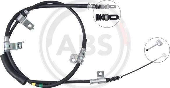 A.B.S. K17534 - Cable, parking brake onlydrive.pro