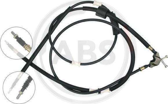 A.B.S. K17135 - Cable, parking brake onlydrive.pro