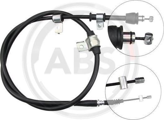 A.B.S. K17177 - Cable, parking brake onlydrive.pro