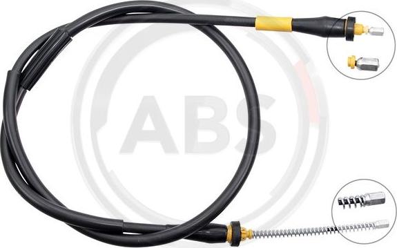 A.B.S. K17273 - Cable, parking brake onlydrive.pro