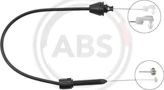 A.B.S. K37450 - Accelerator Cable onlydrive.pro