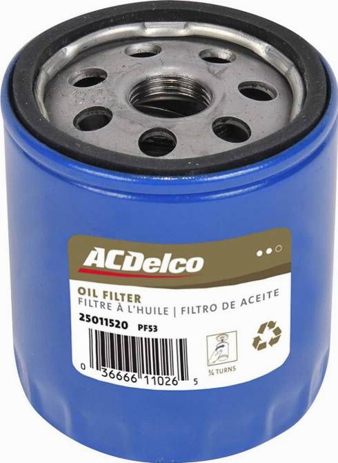 AC PF53 - Oil Filter onlydrive.pro