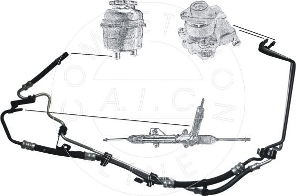 AIC 54985 - Hydraulic Hose, steering system onlydrive.pro