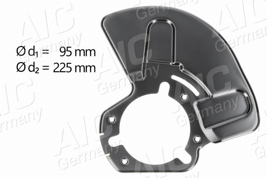 AIC 55973 - Splash Panel, guard, brake disc onlydrive.pro