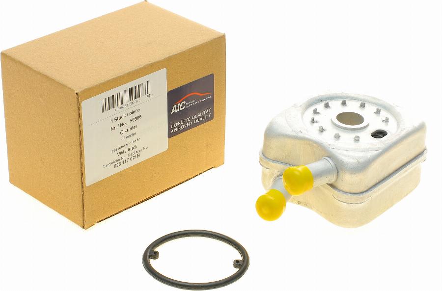 AIC 50906 - Oil Cooler, engine oil onlydrive.pro