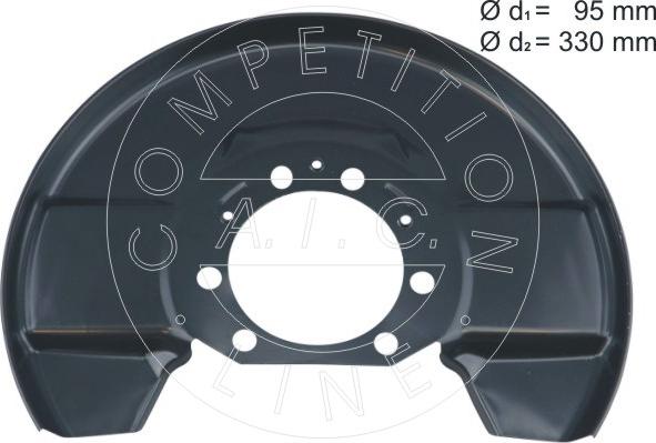 AIC 57612 - Отражатель, защита, тормозной диск onlydrive.pro