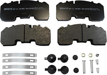 AIR FREN 21.29165 - Brake Pad Set, disc brake onlydrive.pro