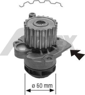 Airtex 1671 - Ūdenssūknis onlydrive.pro