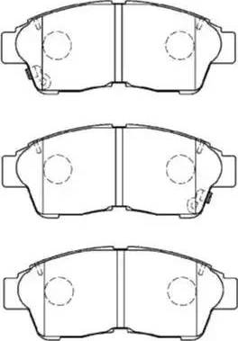 AISIN A1N048 - Brake Pad Set, disc brake onlydrive.pro