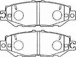 AISIN A2N058 - Brake Pad Set, disc brake onlydrive.pro