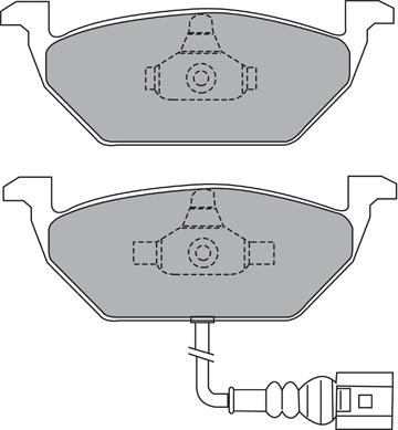 AISIN ASN-2152 - Brake Pad Set, disc brake onlydrive.pro