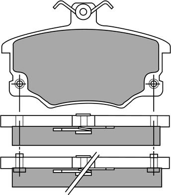 AISIN ASN-2187 - Brake Pad Set, disc brake onlydrive.pro