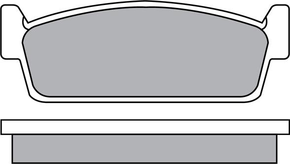 AISIN ASN-2122 - Piduriklotsi komplekt,ketaspidur onlydrive.pro