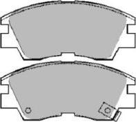 AISIN ASN-2310 - Brake Pad Set, disc brake onlydrive.pro