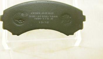 AISIN ASN-2202 - Brake Pad Set, disc brake onlydrive.pro