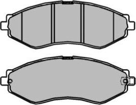 AISIN ASN-2232 - Brake Pad Set, disc brake onlydrive.pro