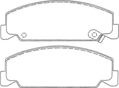 AISIN ASN-227 - Piduriklotsi komplekt,ketaspidur onlydrive.pro