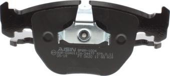 AISIN BPBM-1004 - Тормозные колодки, дисковые, комплект onlydrive.pro