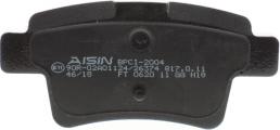 AISIN BPCI-2004 - Brake Pad Set, disc brake onlydrive.pro