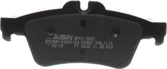 AISIN BPCI-2002 - Brake Pad Set, disc brake onlydrive.pro
