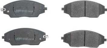 AISIN BPDO-1007 - Brake Pad Set, disc brake onlydrive.pro