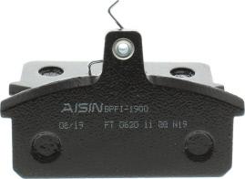 AISIN BPFI-1900 - Brake Pad Set, disc brake onlydrive.pro