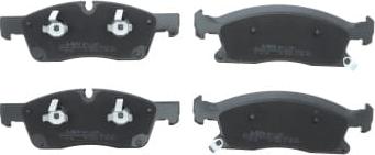 AISIN BPFI-1058 - Brake Pad Set, disc brake onlydrive.pro