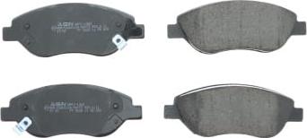 AISIN BPFI-1060 - Brake Pad Set, disc brake onlydrive.pro