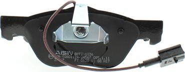 AISIN BPFI-1036 - Brake Pad Set, disc brake onlydrive.pro