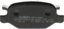 AISIN BPFI-2004 - Brake Pad Set, disc brake onlydrive.pro