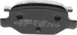 AISIN BPFI-2002 - Brake Pad Set, disc brake onlydrive.pro