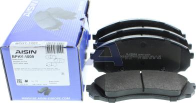 AISIN BPHY-1009 - Brake Pad Set, disc brake onlydrive.pro