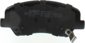 AISIN BPHY-1011 - Brake Pad Set, disc brake onlydrive.pro