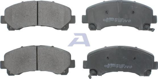 AISIN BPIS-1000 - Brake Pad Set, disc brake onlydrive.pro