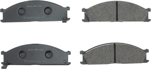 AISIN BPNI-1912 - Brake Pad Set, disc brake onlydrive.pro