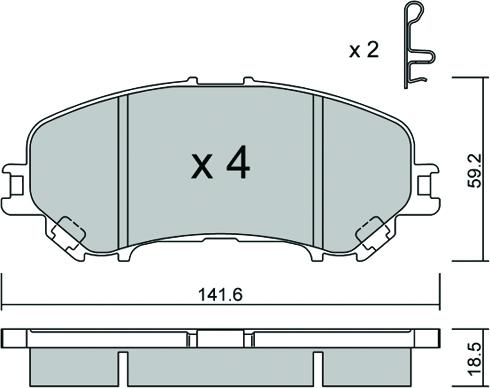 AISIN BPNI-1022 - Jarrupala, levyjarru onlydrive.pro