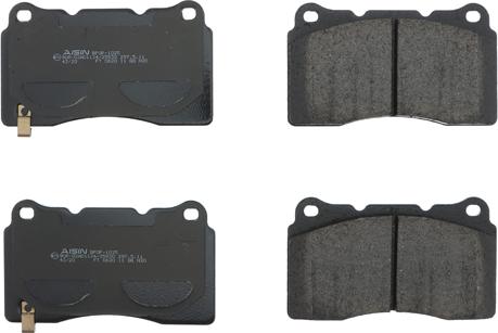 AISIN BPOP-1025 - Brake Pad Set, disc brake onlydrive.pro