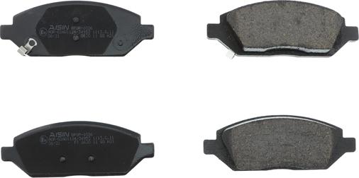 AISIN BPOP-1026 - Brake Pad Set, disc brake onlydrive.pro