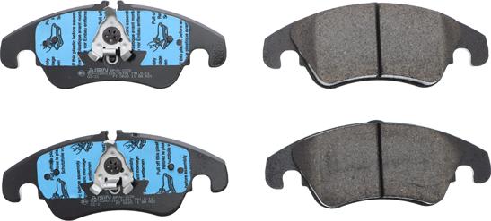 AISIN BPVW-1038 - Brake Pad Set, disc brake onlydrive.pro