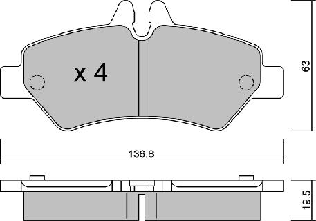 AISIN BPVW-2001 - Jarrupala, levyjarru onlydrive.pro