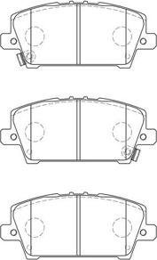 AISIN C1N085 - Piduriklotsi komplekt,ketaspidur onlydrive.pro