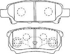 AISIN D2N049 - Piduriklotsi komplekt,ketaspidur onlydrive.pro