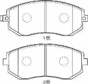 AISIN F1N018 - Brake Pad Set, disc brake onlydrive.pro