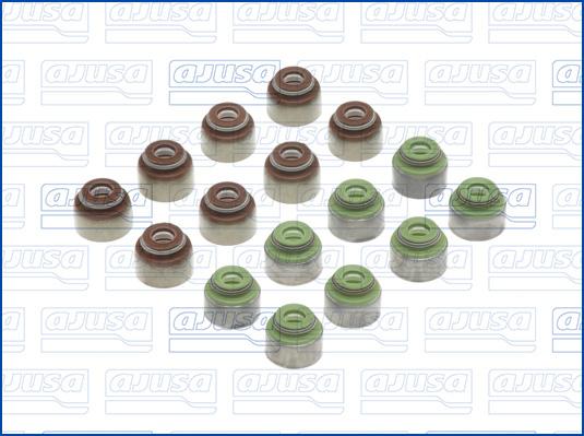 Ajusa 57038300 - Seal Set, valve stem onlydrive.pro