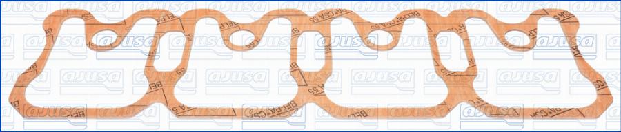 Ajusa 11074800 - Gasket, cylinder head cover onlydrive.pro