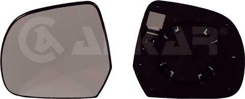 Alkar 6401586 - Mirror Glass, outside mirror onlydrive.pro