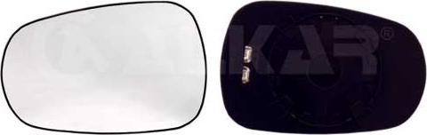 Alkar 6434164 - Mirror Glass, outside mirror onlydrive.pro