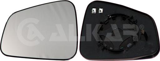 Alkar 6431446 - Mirror Glass, outside mirror onlydrive.pro